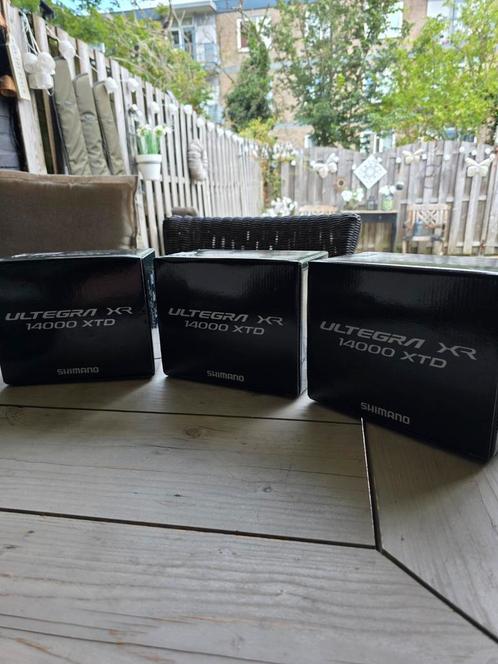 Shimano Ultegra xr 14000 xtd, Watersport en Boten, Hengelsport | Karpervissen, Zo goed als nieuw, Molen, Ophalen of Verzenden