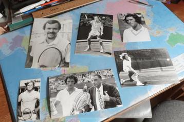 Tennis - 10 zw/w ANP foto's jaren '70       beschikbaar voor biedingen