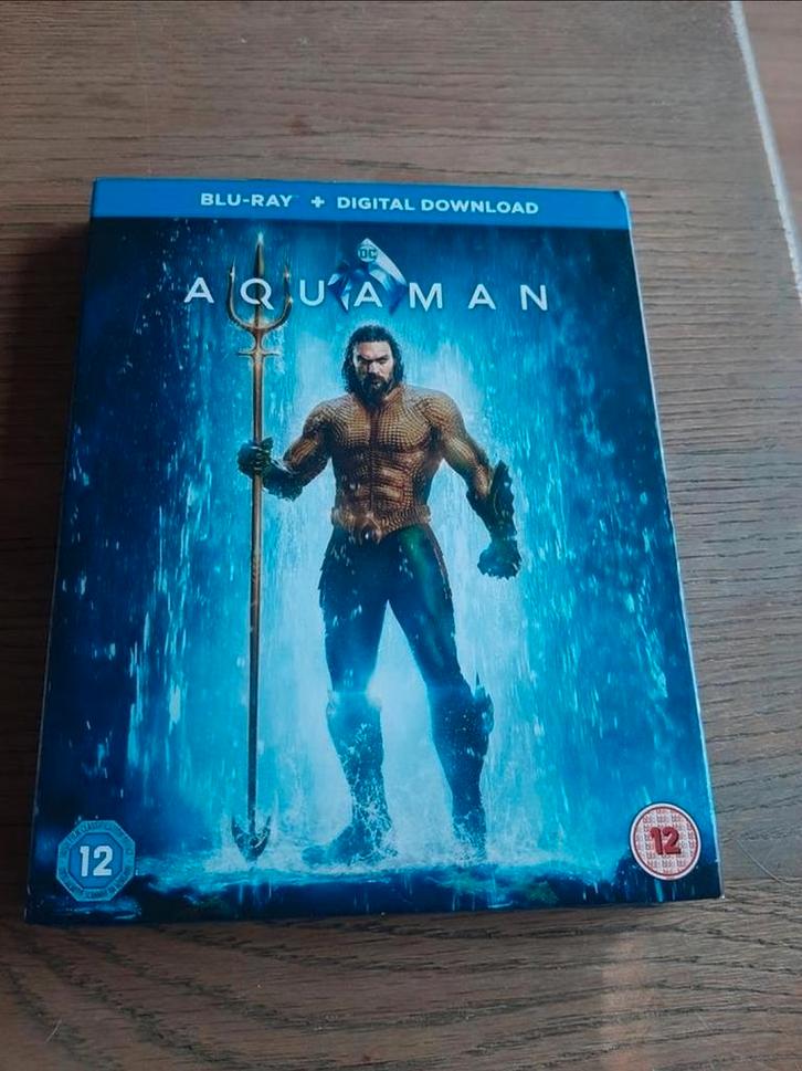 Aquaman Blu-ray met slip cover., Cd's en Dvd's, Blu-ray, Zo goed als nieuw, Ophalen of Verzenden