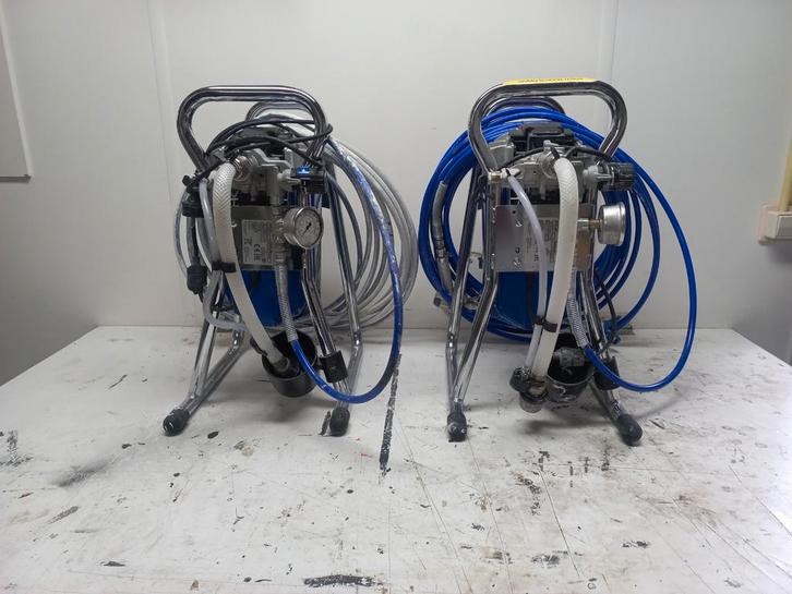 Graco verfspuit GX 21/graco ultra/quickshot/te huur, Diensten en Vakmensen, Verhuur | Gereedschap en Machines