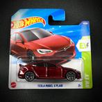 TESLA model S plaid rood Hot Wheels, Hobby en Vrije tijd, Modelauto's | Overige schalen, Ophalen of Verzenden