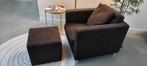 2 Topform Fauteuils met Hocker - Zeer Nette Staat!, Huis en Inrichting, Ophalen, 75 tot 100 cm, Zo goed als nieuw, 75 tot 100 cm