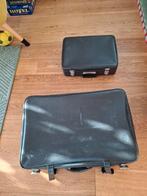 Oude koffers zwart, Ophalen of Verzenden, Zo goed als nieuw, Hard kunststof, 70 cm of meer