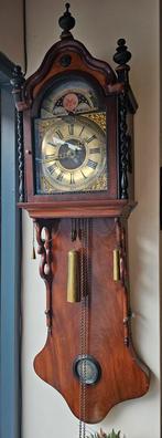 Prachtige Friese  Staartklok met Amsterdamse Kap 1820, Antiek en Kunst, Ophalen