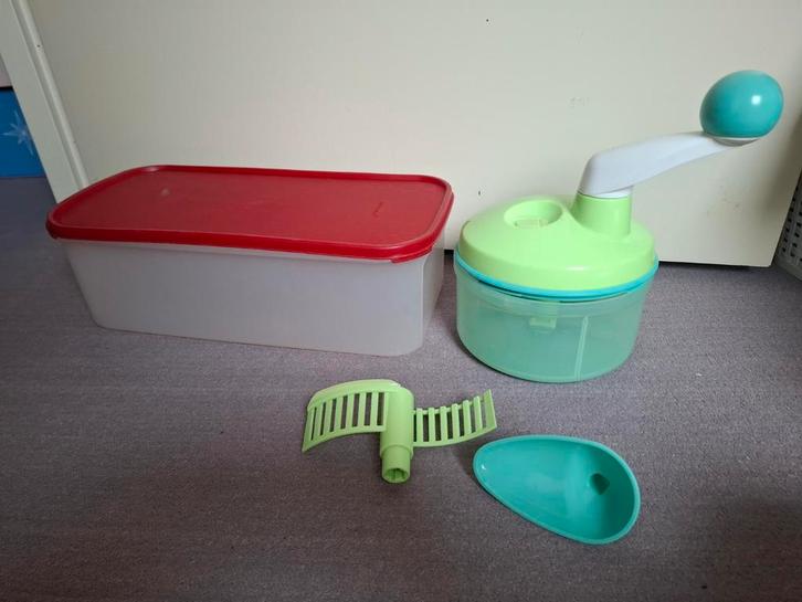Tupperware bewaardoos en quickchef, Huis en Inrichting, Keuken | Tupperware, Overige typen, Ophalen of Verzenden