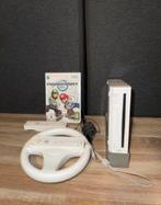 Wii met Mario KART + CONTROLLER!, Spelcomputers en Games, Games | Nintendo Wii, Ophalen, Racen en Vliegen, Zo goed als nieuw, 3 spelers of meer