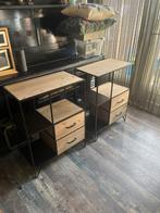Industriële Kastjes - Set van 2, Huis en Inrichting, Kasten | Dressoirs, Ophalen, 50 tot 100 cm, Zo goed als nieuw, Metaal
