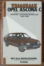 Vraagbaak Opel Ascona 1983-1986, Ophalen of Verzenden