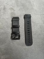 Garmin Quickfit 26mm polsband nylon zwart tactix fenix 7 8, Sieraden, Tassen en Uiterlijk, Sporthorloges, Zwart, Garmin, Ophalen of Verzenden