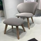 Sofacompany Farrow Fauteuil en Hocker, Huis en Inrichting, Ophalen, Minder dan 75 cm, Zo goed als nieuw, Stof