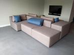 Luxe maatwerk modulaire elementen bank, Ophalen, Gebruikt, Stof, Modern, luxe, modulair