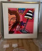 Zeefdruk 61/99 met certificaat Jacqueline Schäfer /met lijst, Antiek en Kunst, Kunst | Litho's en Zeefdrukken, Ophalen
