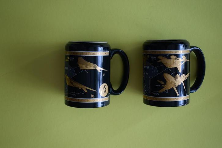 luchtvaart 2 Desert Storm 1991 goud bedrukt, Verzamelen, Luchtvaart en Vliegtuigspotten, Zo goed als nieuw, Overige typen, Verzenden