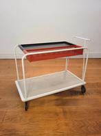 Serveerwagen van Floris Fiedeldij voor Artimeta 1950's, Huis en Inrichting, Tafels | Bijzettafels, Ophalen, Minder dan 55 cm, Gebruikt