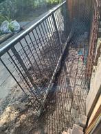 Gratis galerijhek op te halen, Tuin en Terras, Ophalen, Gebruikt, IJzer