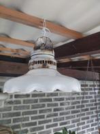 ANTIEKE opaline lampenkap- gaslamp - hanglamp, Antiek en Kunst, Antiek | Lampen, Ophalen of Verzenden