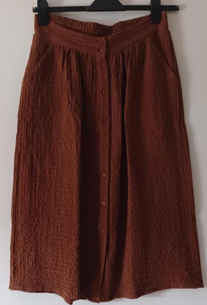 Dames rok bruin, Kleding | Dames, Rokken, Nieuw, Maat 38/40 (M), Bruin, Onder de knie, Ophalen of Verzenden
