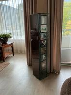Glazen CD/DVD Rek - Stijlvol en Praktisch, Ophalen, 25 tot 75 discs, Cd's of Dvd's, Glas