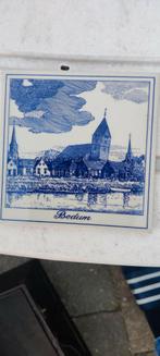 Oud delsblauw tegeltje Bedum!, Ophalen of Verzenden