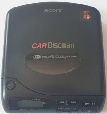 Sony car-discman D-800k met mankementje