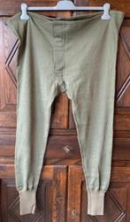 Lange, groene legeronderbroek, onderbroek 1988 KL 5 halfw, Verzamelen, Militaria | Algemeen, Ophalen of Verzenden, Landmacht, Nederland