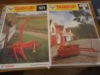 14X Taarup landbouwmachines folders, Verzenden, Zo goed als nieuw, Folder