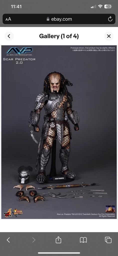 Gezocht Hot toys scar predator 2.0, Verzamelen, Poppetjes en Figuurtjes, Zo goed als nieuw, Ophalen of Verzenden