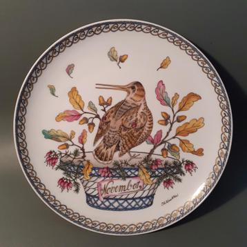 Hutschenreuther Ole Winther wandbord november 25,5 cm beschikbaar voor biedingen