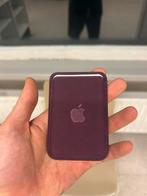 Apple MagSafe LerenWallet Donkerpaars iPhone11,12,13,14,1516, Ophalen of Verzenden, Zo goed als nieuw
