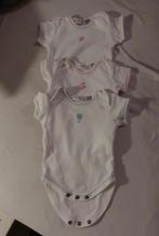 3 Noppies Rompertje Romper korte mouwen Rompertjes Wit mt 62, Nacht- of Onderkleding, Jongetje of Meisje, Ophalen of Verzenden