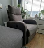 Elektrische relaxfauteuil, Huis en Inrichting, Fauteuils, Ophalen, Gebruikt, 75 tot 100 cm, Stof