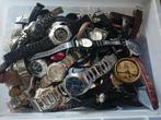 Lot Partij Horloge Heren & Dames Zie Foto's, Overige merken, Staal, Gebruikt, Staal
