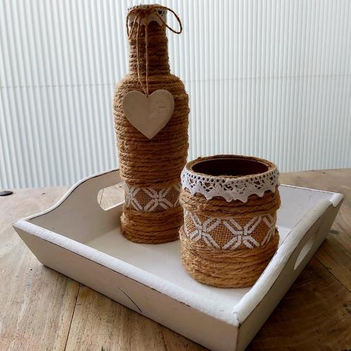 Handmade thee / waxinelicht, Huis en Inrichting, Woonaccessoires | Overige, Nieuw, Verzenden