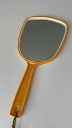 Handspiegel geel jaren 70, Minder dan 50 cm, Gebruikt, Ophalen of Verzenden, Minder dan 100 cm