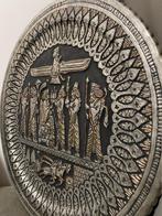 Decoratief houten plateau uit de jaren 80, Antiek en Kunst, Antiek | Wandborden en Tegels, Ophalen of Verzenden