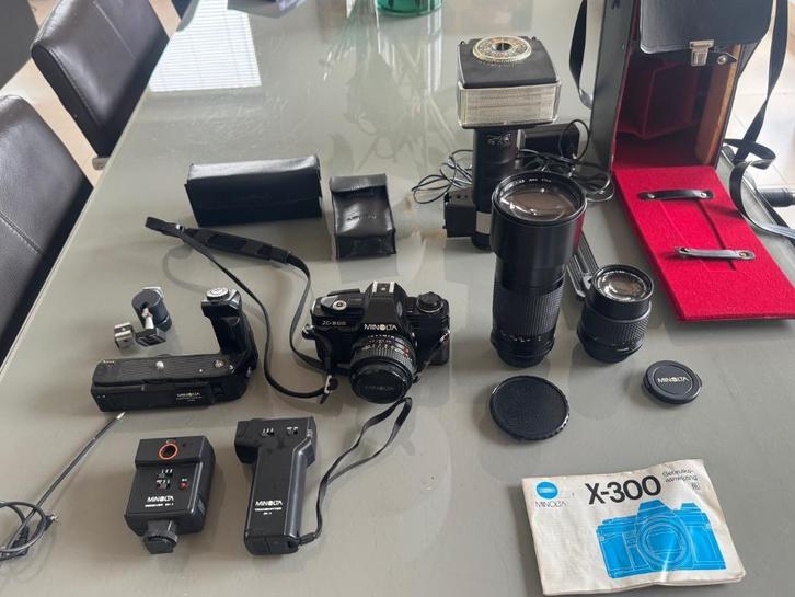 Minolta X 300 spiegelreflex camera, Audio, Tv en Foto, Fotocamera's Analoog, Gebruikt, Spiegelreflex, Minolta, Ophalen of Verzenden