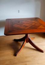 Antieke vierkante mahonie eettafel 120x120 cm, Ophalen