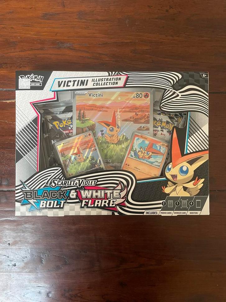 Victini Illustration Collection Black Bolt & White Flare, Hobby en Vrije tijd, Verzamelkaartspellen | Overige, Nieuw, Boek of Catalogus