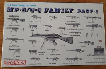 Dragon 1/35 3803 MP-5 / G-3 Family gun Heckler & Koch beschikbaar voor biedingen