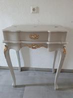 Halkastje secreteire kleb kan open, Huis en Inrichting, Tafels | Sidetables, Ophalen, Zo goed als nieuw, 25 tot 50 cm, Rechthoekig