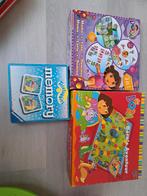 Spellenpakket: Dora, Teletubbies, Een of twee spelers, Ophalen of Verzenden, Gebruikt, Nickelodeon, Ravensburger
