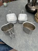 Metalen eetbakjes en drinkbekers uit het leger, Ophalen, Landmacht, Nederland, Overige typen