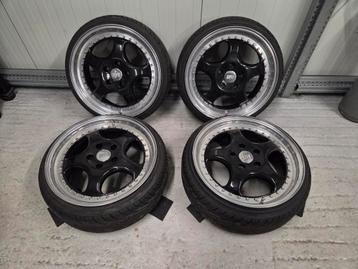 RH ZW1 17" Velgen 5x112 + zeer goede Banden beschikbaar voor biedingen
