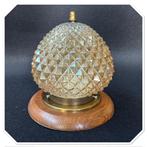 Vintage plafondlamp in de vorm van een dennenappel, Ophalen of Verzenden