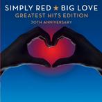 SIMPLY RED 2 CD BIG LOVE GREATEST HITS EDITION 30TH ANNIVERS, Ophalen of Verzenden, 1980 tot 2000, Zo goed als nieuw