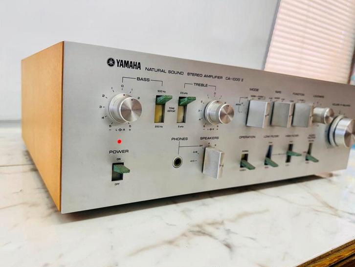 🔴 YAMAHA CA-1000 II VERSTERKER 🔴 NATURAL SOUND SERIE 🔴, Audio, Tv en Foto, Versterkers en Receivers, Zo goed als nieuw, Stereo
