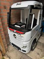 Mercedes Actros Elektrische Kinder Vrachtwagen – 24V, Ophalen of Verzenden, Zo goed als nieuw