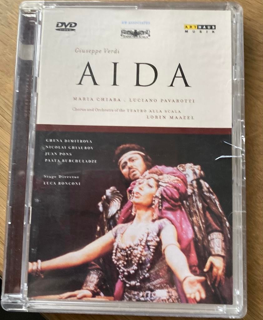 Dvd aida, Ophalen of Verzenden, Zo goed als nieuw