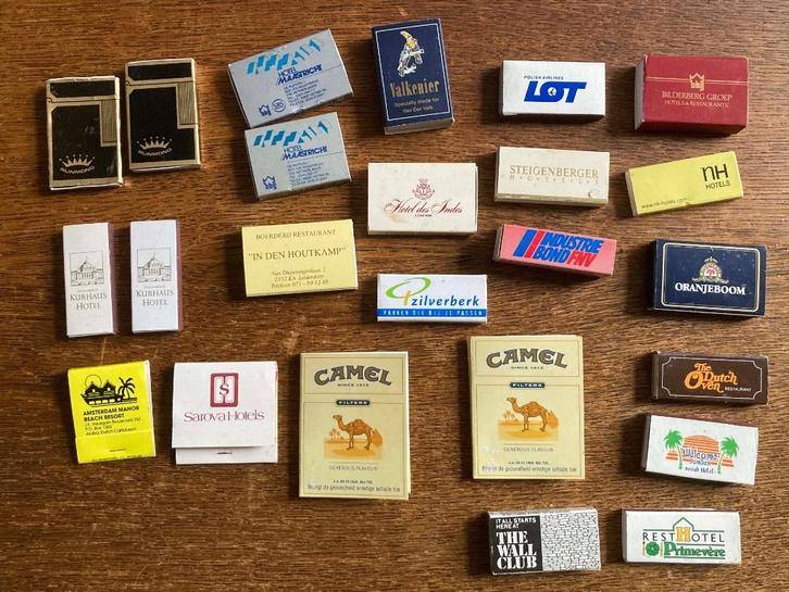 24x luciferdoosjes voor verzamelaar, Verzamelen, Rookartikelen, Aanstekers en Luciferdoosjes, Luciferdoosjes of -merken, Ophalen of Verzenden