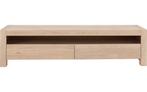 Goossens Eiken TV-dressoir "Module", Huis en Inrichting, Ophalen, 150 tot 200 cm, Eikenhout, Zo goed als nieuw